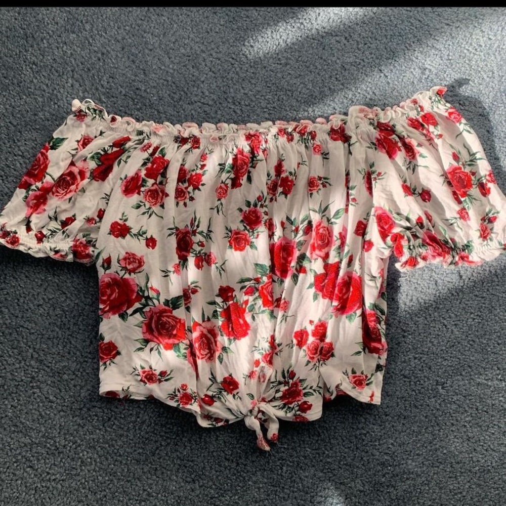 summer off the shoulder top